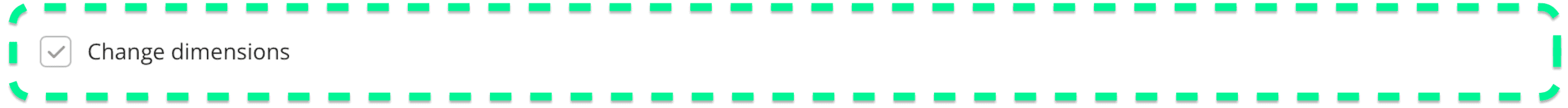 Change dimensions settings in Kontainer download templates