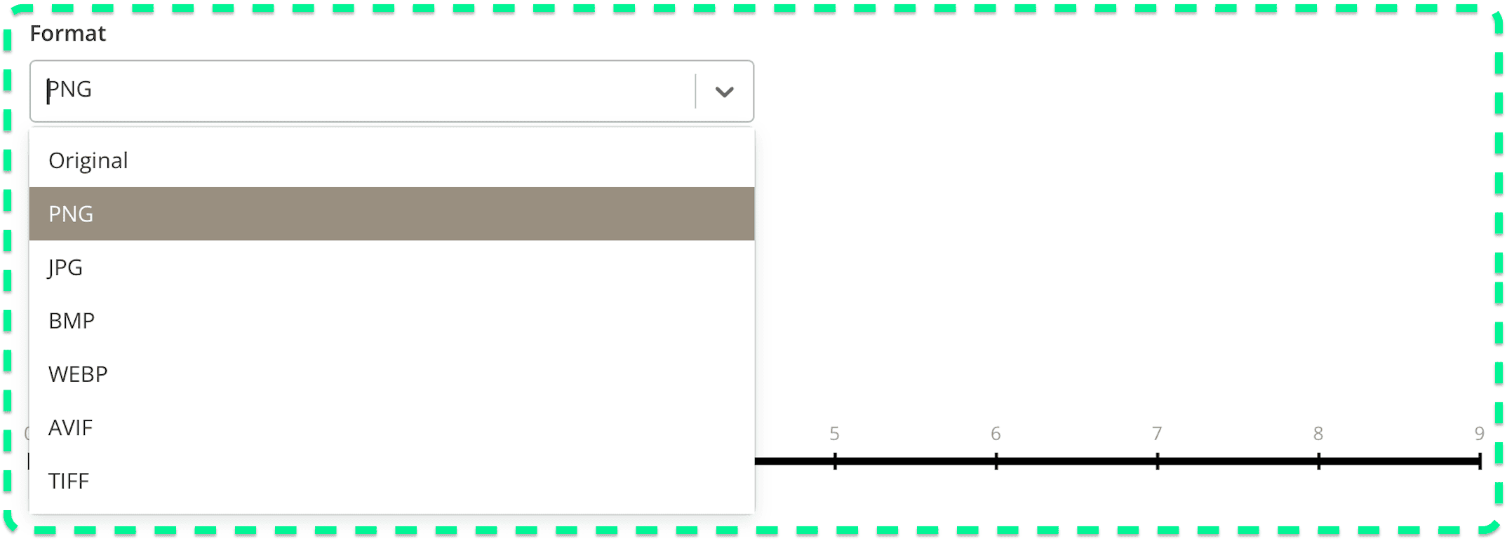 Format settings in Kontainer download templates